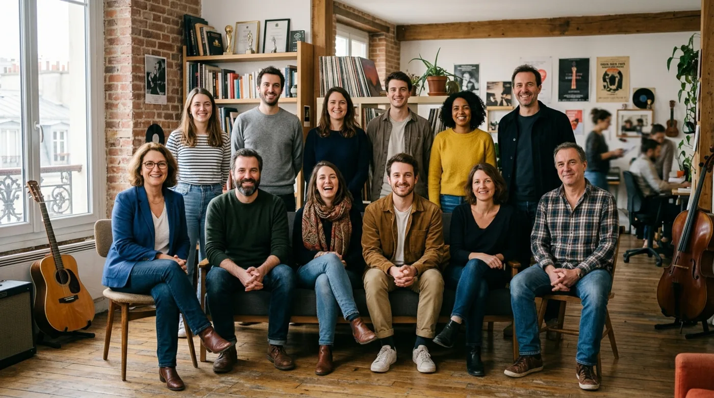Membres du bureau exécutif et équipe de coordination associative à Toulouse