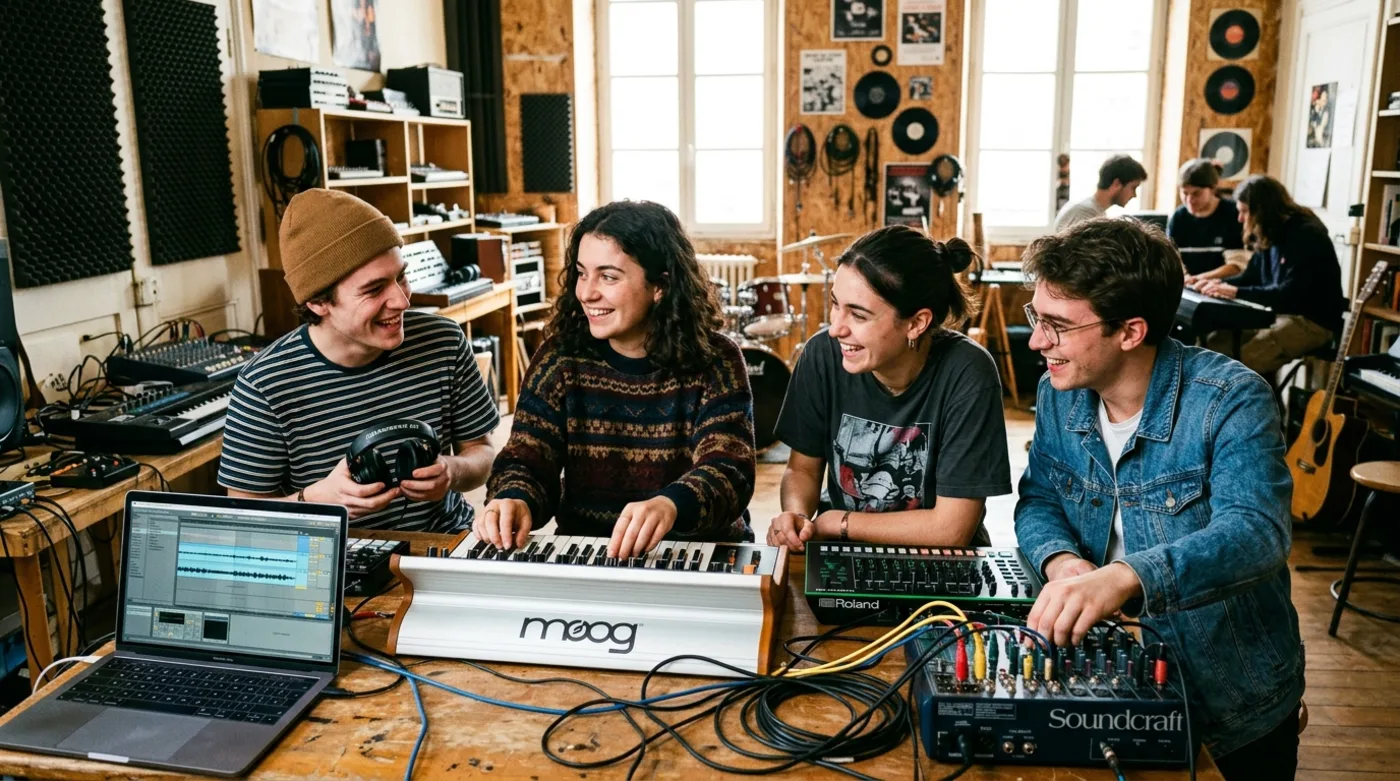 Atelier pédagogique d'apprentissage du son pour les jeunes à Toulouse